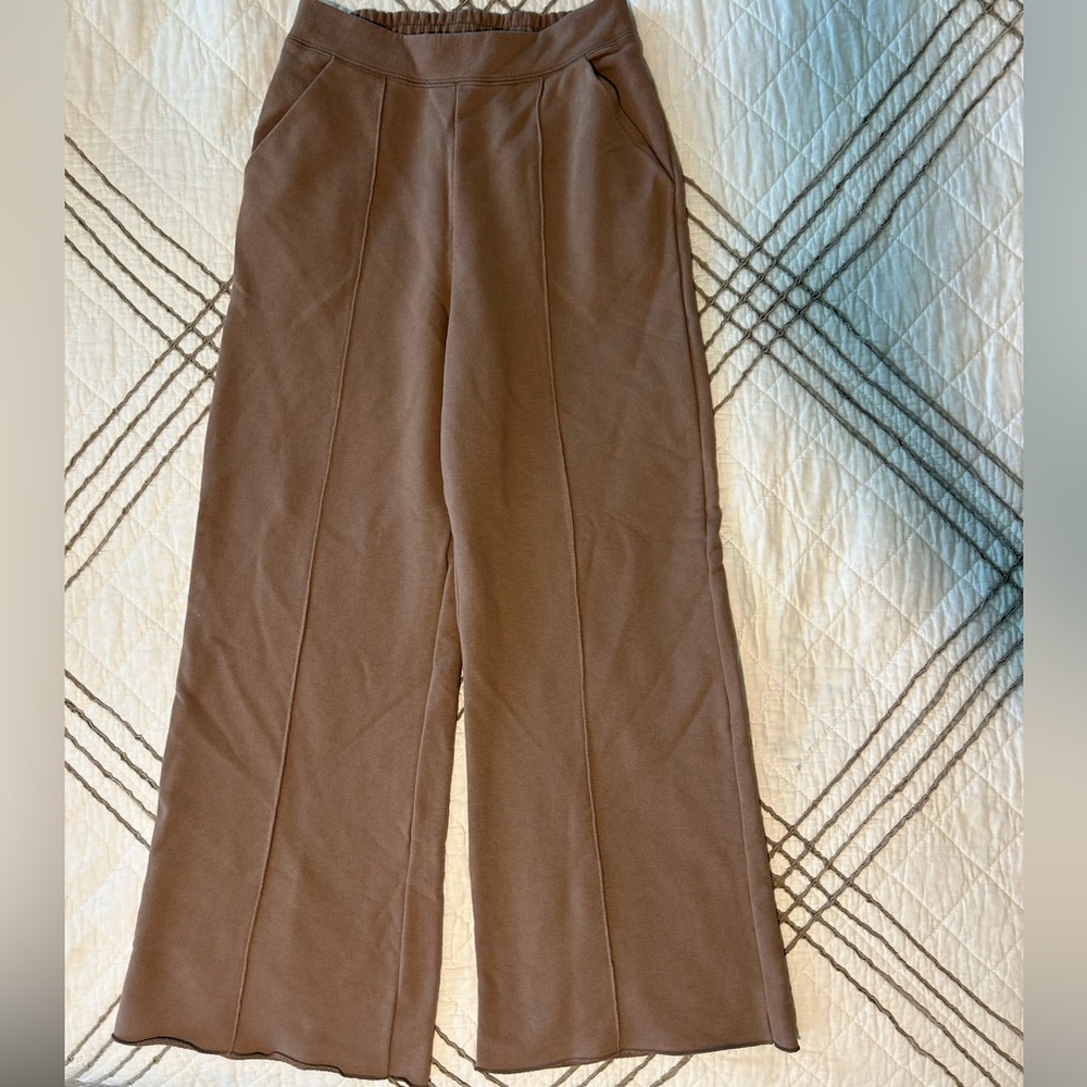 Tkees Raw Edge Wide Leg Pant